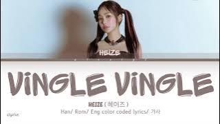 HEIZE (헤이즈) - VINGLE VINGLE (빙글빙글) ( Han/ Rom/ Eng color coded lyrics/가사 )