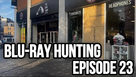 BLU-RAY HUNTING EPISODE 23 | HUGE HORROR SELECTION IN HMV!!!