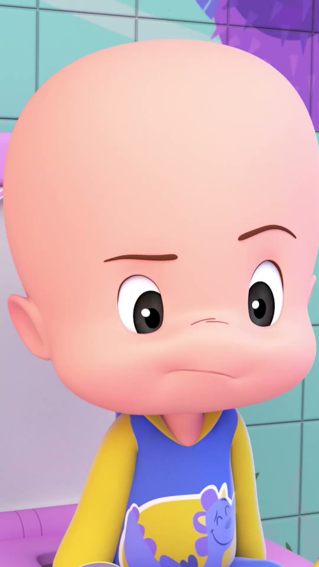 ¡Cuquín tiene ganas de ir al baño! ?#CleoyCuquín #Cuquin
