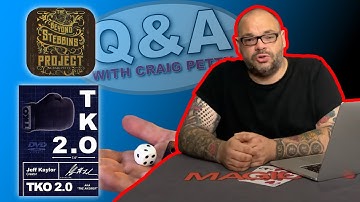 Jazz Magic, Beyond Stebbins, Magic With Glasses, Business Cards & More | Q&A With Craig Petty