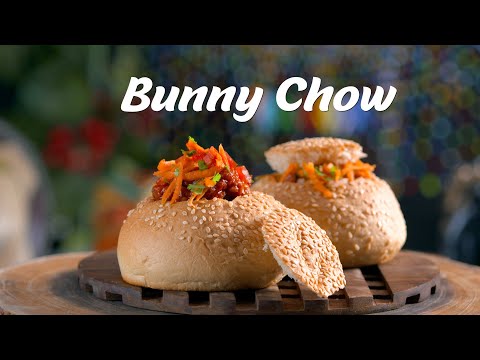 Bunny Chow Recipe | Durban Recipes | South African Snacks Recipes | Vegetarian African Recipes