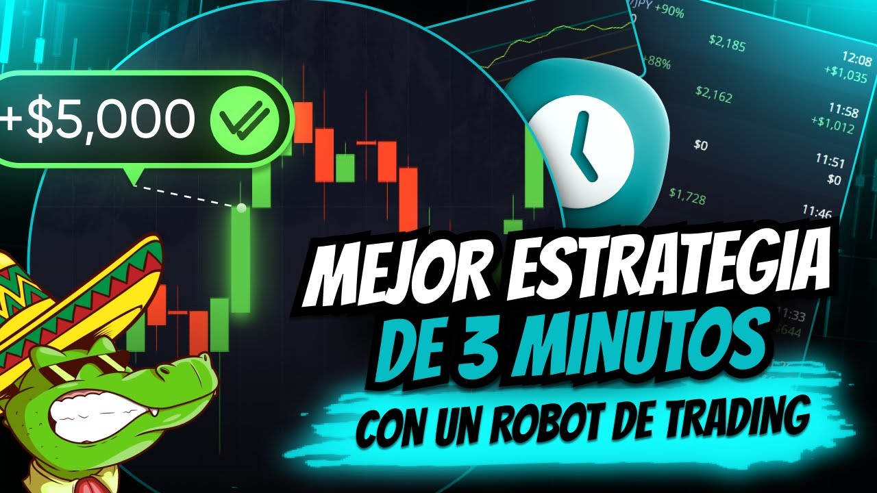 ¡LA MEJOR estrategia para 3 minutos! BOT DE TRADING AI - YouTube