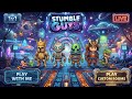Stumble Guys Live GamePlay 🎮 Custom Rooms | Play With Me Join Now |