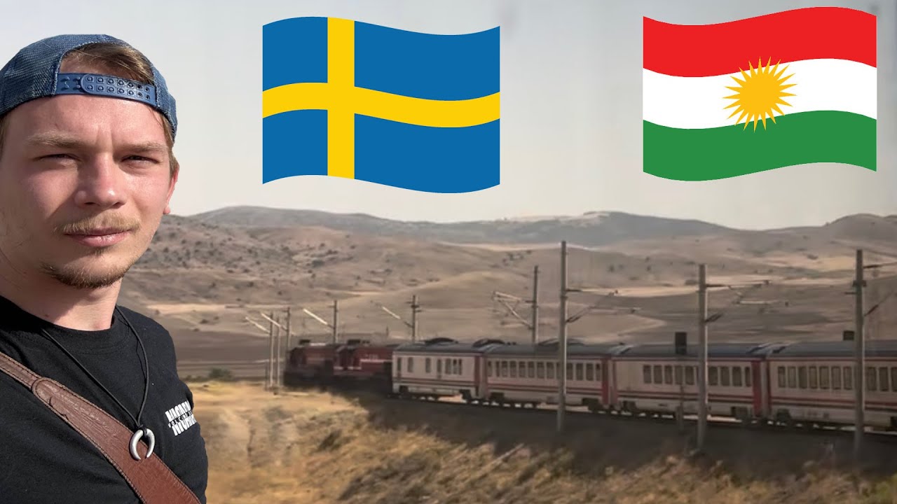 SVERIGE till KURDISTAN med tåg!