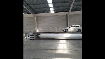 Ponte Tensairity - 16 metri: Prima auto