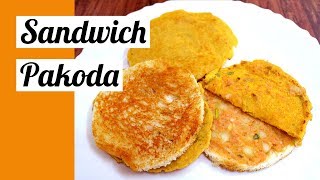 Sandwich Pakoda Recipe | ब्रेड पकौडे के स्वाद वाला सैंडविच | Crispy Besan Toast Recipe by Lata Jain