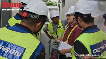 MXL4 Pipe & Cable Locator Training Visit to Client (Malaysia)