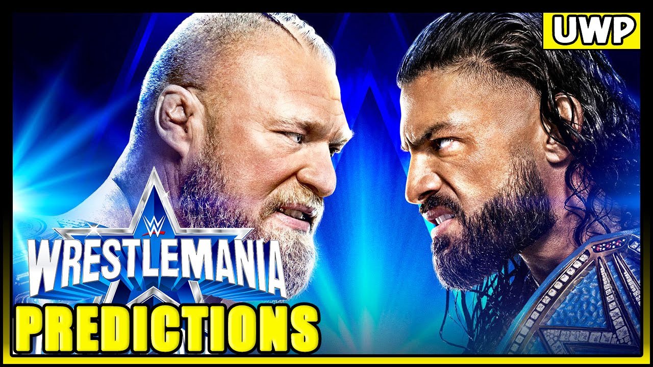 WrestleMania 38 Predictions- The UnNamed Wrestling Podcast