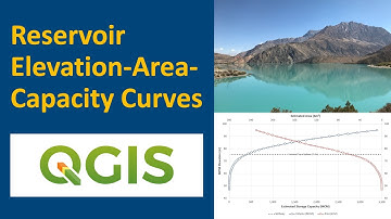 QGIS for Hydrology - Reservoir Elevation-Area-Capacity Curves