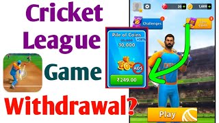 Cricket League game withdrawal screenshot 5