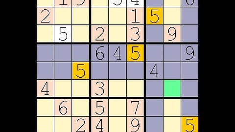 How to Solve Washington Times Sudoku Difficult June 5, 2023