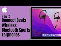 How to Connect Beats Wireless Bluetooth Sports Earphones to Mac