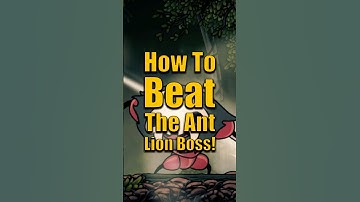 How to beat the Ant Lion Boss in Hollowknight Silksong!