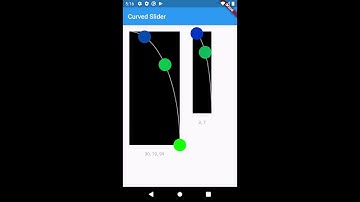 Curved Custom Flutter Slider