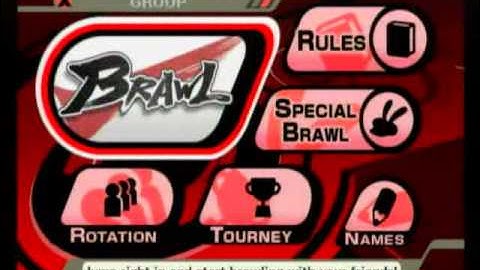 Red Brawl Menus