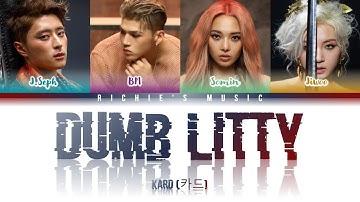 KARD (카드) - Dumb Litty [Color Coded Lyrics Han|Rom|Eng]
