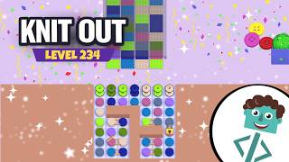 Knit Out Level 234 | Walkthrough | No Boosters