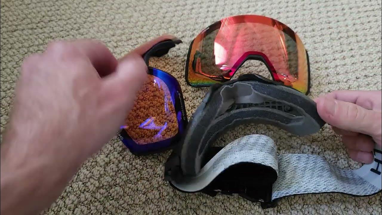 How to change Smith 4D mag Goggle lenses YouTube