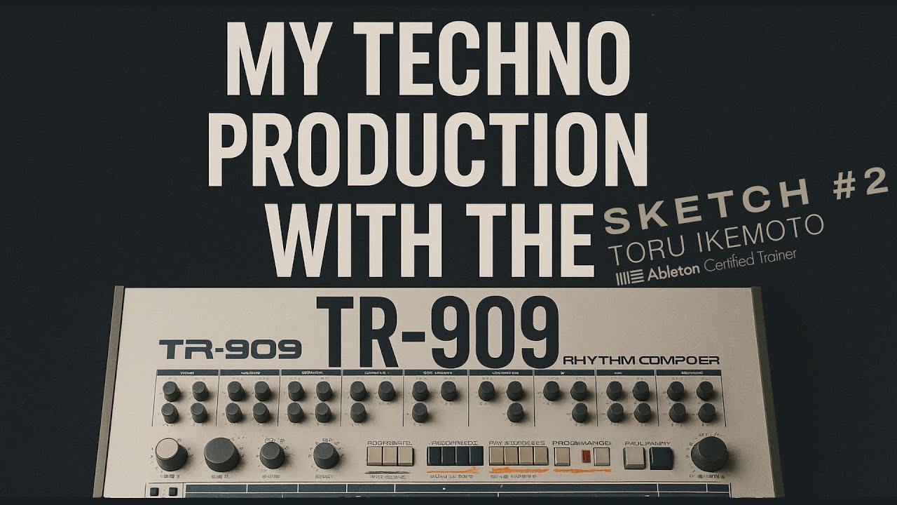 My Techno Production With The TR-909 #2