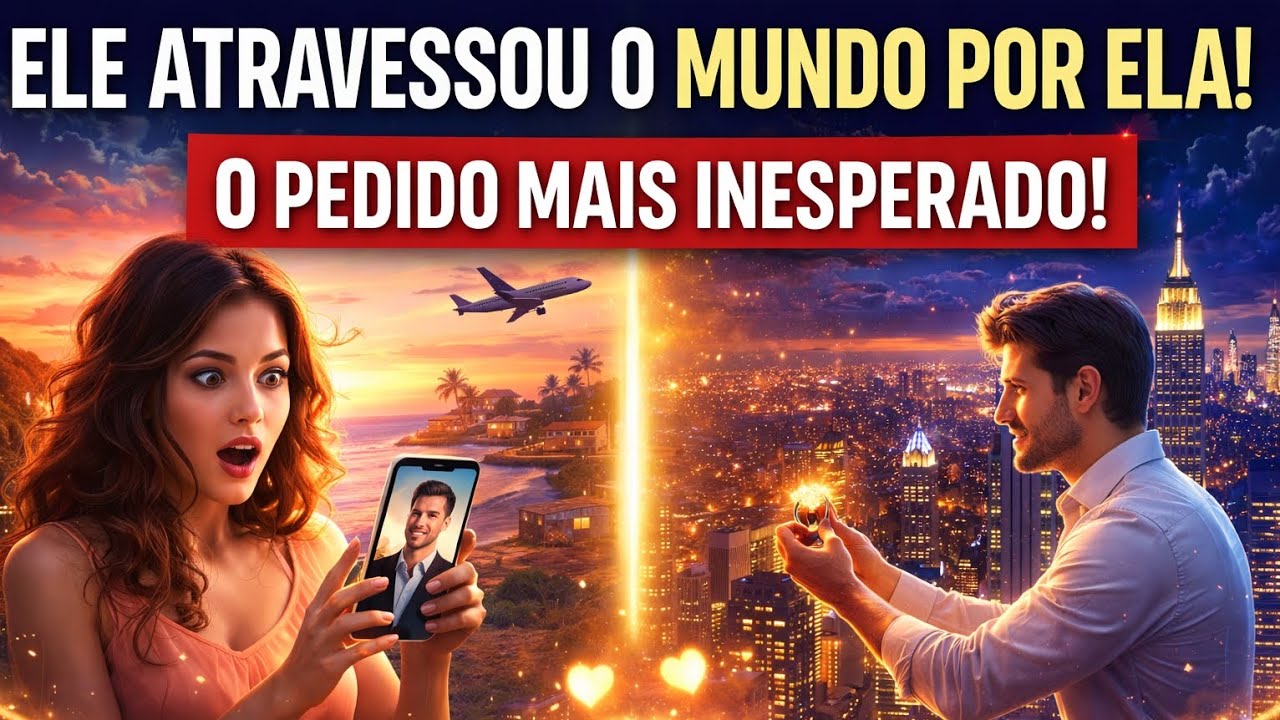 Ele Viu Uma Foto e Atravessou o Mundo… O Que Ele Fez Depois Chocou a Todos! 😱💍