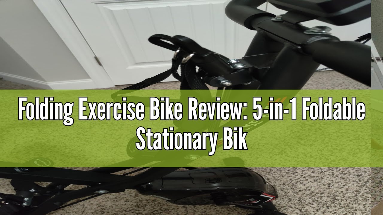 KALWOL Folding Exercise Bike Review 5in1 Foldable Stationary Bike