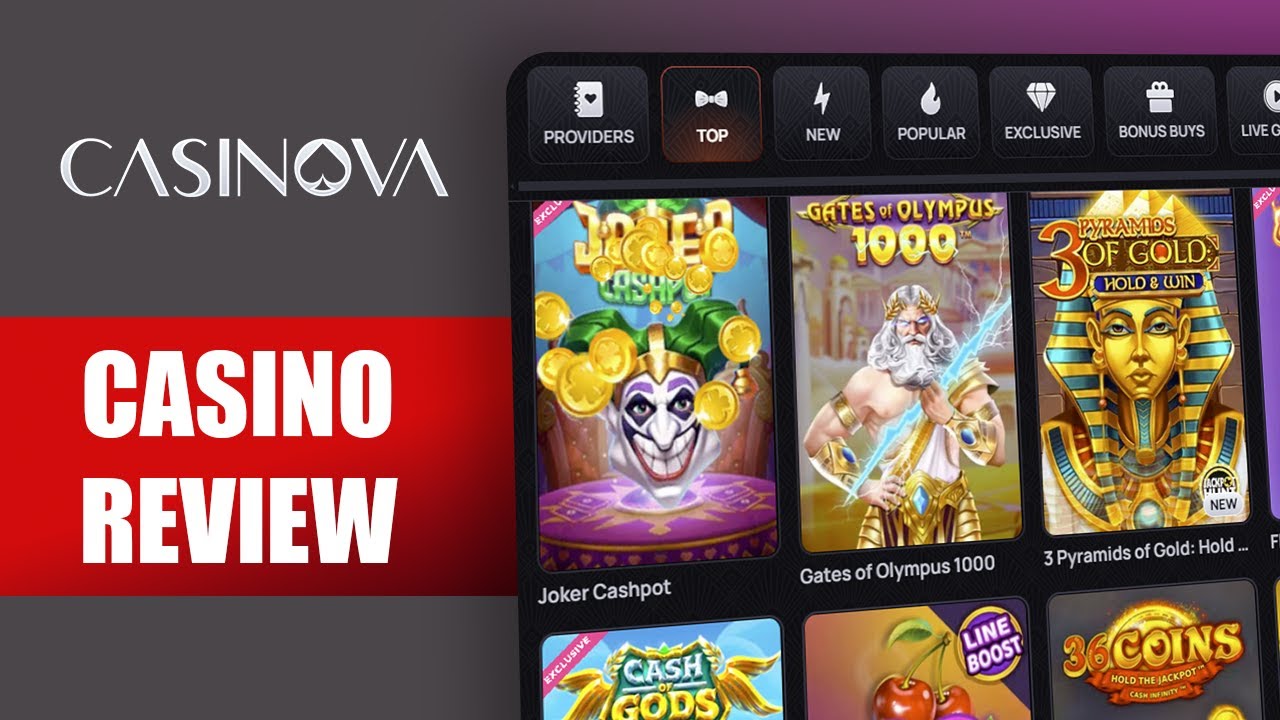 Casinia Casino Spieloberfläche auf einem Desktop
