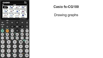 Drawing graphs | Casio fx-CG100