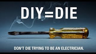 ESV: DIE= DIY (30 secs)
Energy Safe Victoria campaign to remind Victorians to call in a professional whenever electrical work in needed, no matter how small the job.
Don’t be tempted to do your own electrical work – it’s illegal and it can also be deadly.
Always call a licensed electrician. ESV: DIE= DIY (30 secs)