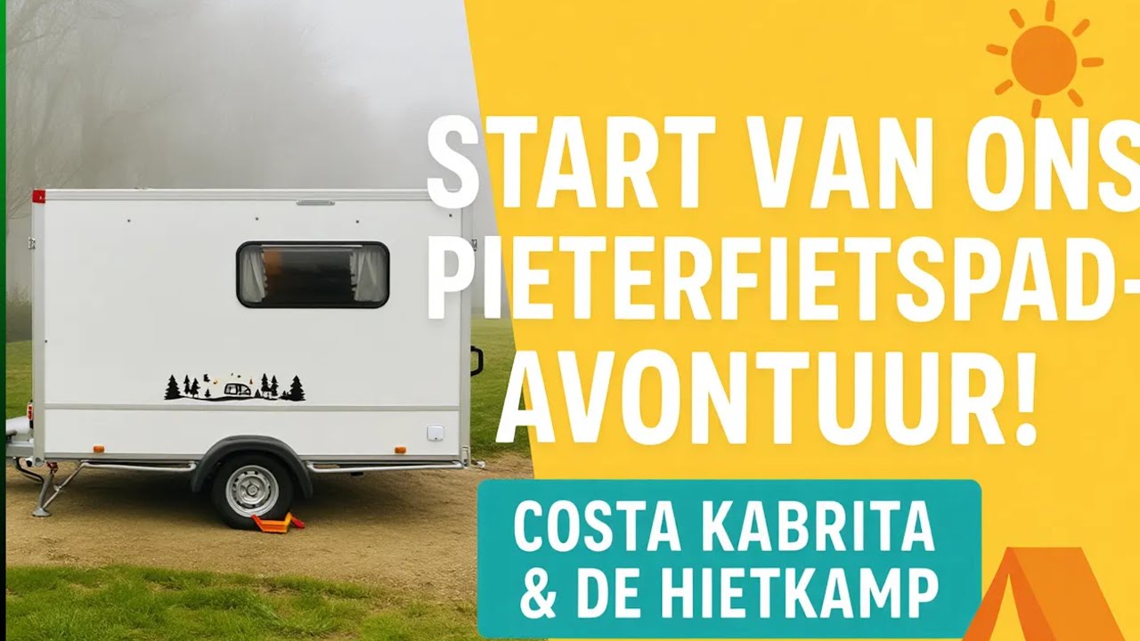 start van ons Pieterpad avontuur