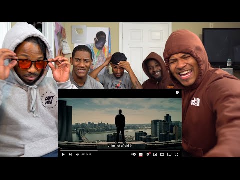 Eminem - Not Afraid (Reaction)