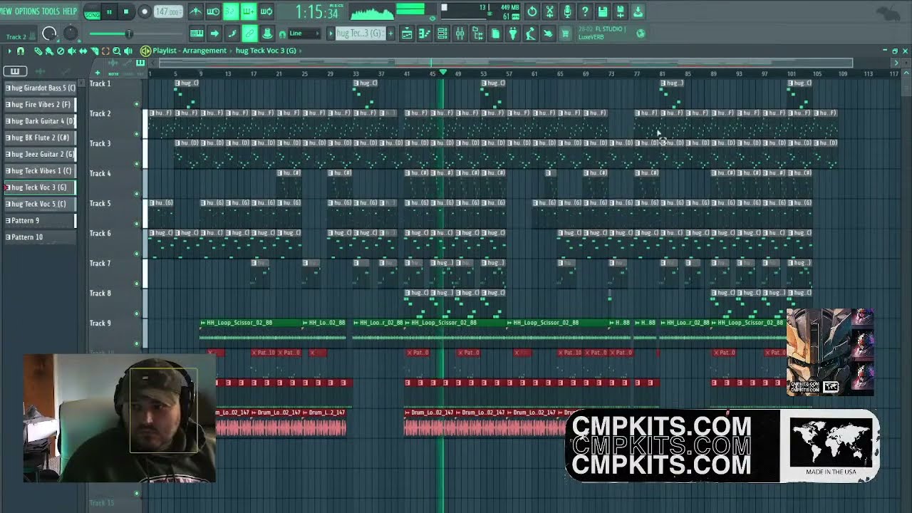 making beats with video game samples l  Dransik and Ashen Empires OST l FL Studio 21 (3/21/2023)