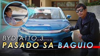 AUTO REVIEW DRIVES THE BYD ATTO 3 EV TO BAGUIO AND BACK TO BGC