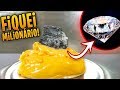 TRANSFORMANDO CARVÃO EM DIAMANTE COM PASTA DE AMENDOIM