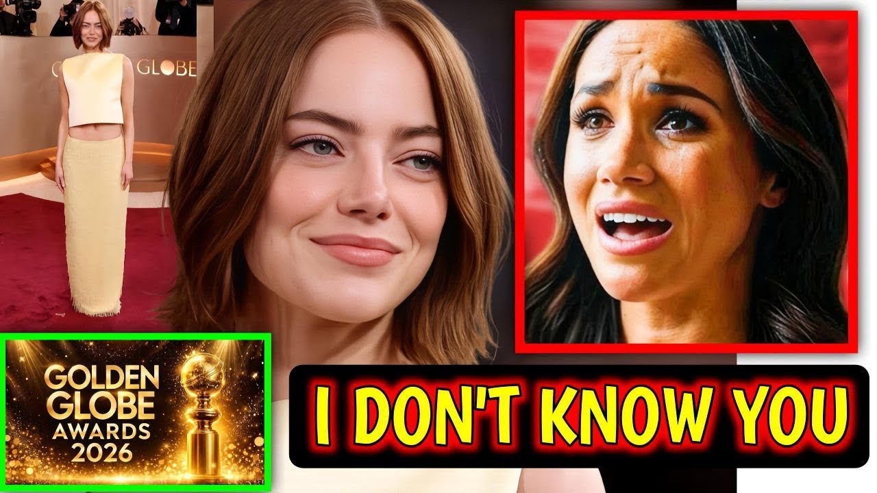 Emma Stone HUMILIATE Meghan Markle At The 2026 Golden Awards As She Begs For Photo Op