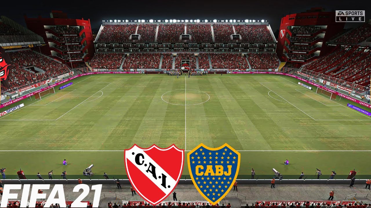 PS5) FIFA 21 Club Atlético Independiente VS Boca Juniors GAMEPLAY