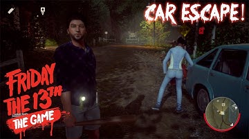 Friday the 13th: The Game - Car Escape & Savini Jason