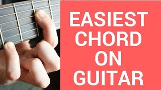 the easiest (and most musical) chord on guitar