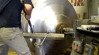 metal spinning 1250mm dome Spinning part 2