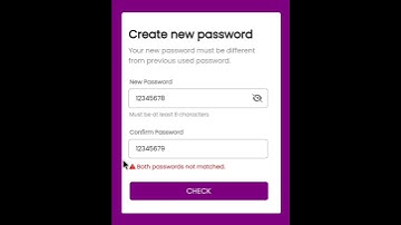Confirm Password Validation Using Html Css And Javascript | Code With Harsh #shorts #html #css