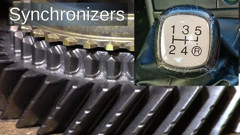 How Synchronizers Work in a Manual Transmission