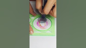 Part 32 | Spinning creativity into art #asmr #art #spirograph #asmrvideos #satisfying #shorts