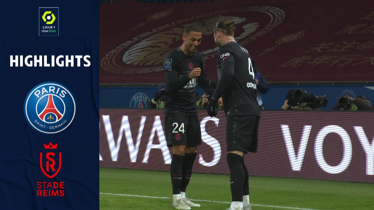 PARIS SAINT-GERMAIN - STADE DE REIMS (4 - 0) - Highlights - (PSG - SdR) /  2021-2022 