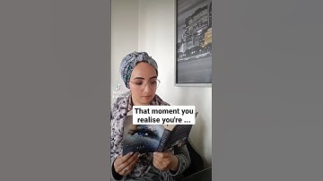 THAT MOMENT you realise YOU
