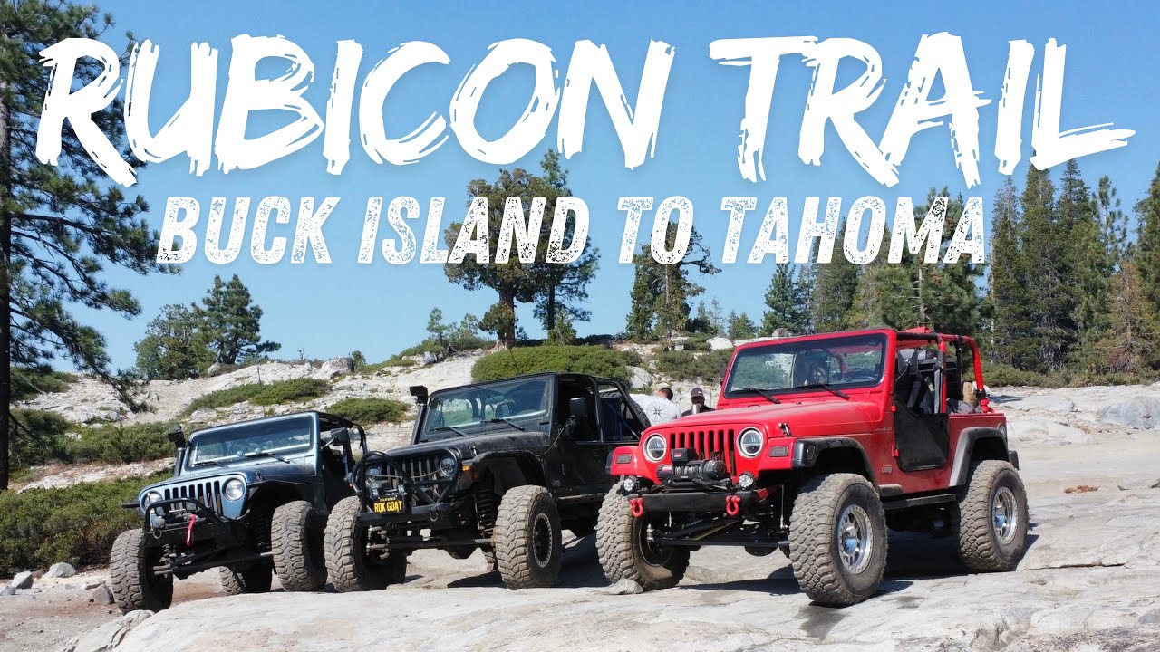 Epic 3 Day Ultimate Offroad Camping Adventure On The Rubicon Trail Pt ...