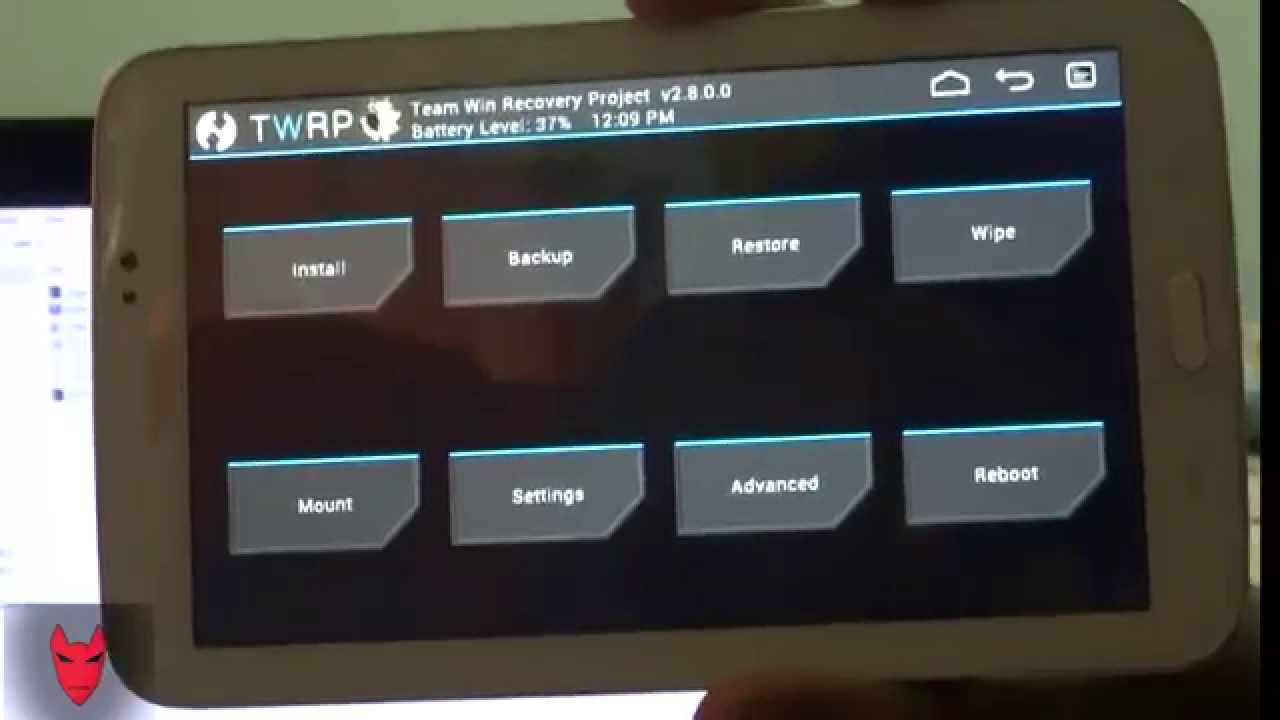Samsung Galaxy Tab 2 10.1 TWRP. Кастомное рекавери 3.1.1-1 гелакси таб 2.