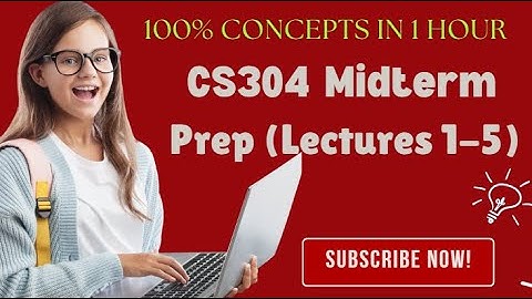 CS304 Midterm PREP (Lectures 1-5) 🚀| in 1 hour  | Master OOP Deep Concepts | Virtual University
