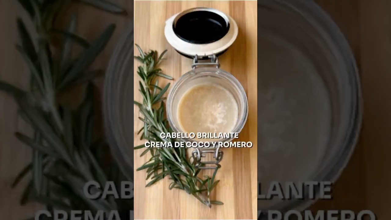 ACEITE DE COCO CON ROMERO