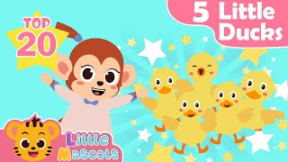 Five little ducks + Old MacDonald + more Little Mascots Nursery Rhymes & Kids Songs