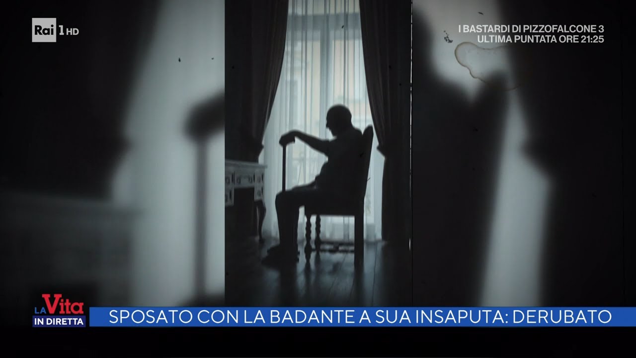 Sposato con la badante a sua insaputa: derubato - La vita in diretta 25/10/2021