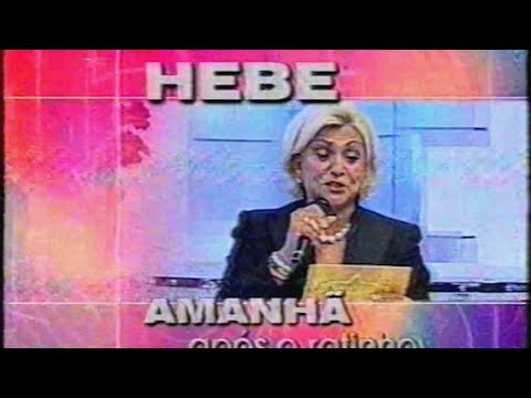 Chamada: Hebe - SBT (30/04/2001) @higorch65